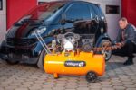 Kompresor za zrak 100 L - V motor VAT VE-100 L - Slika 4