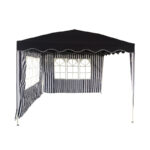 Tenda 3X3 plavo/bela sa bocnim stranama