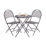 Balkon set 545x455x890mm stolice i sto na sklapanje
