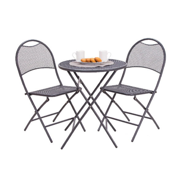 Balkon set 545x455x890mm stolice i sto na sklapanje