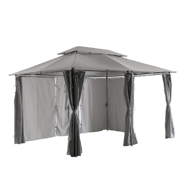 Metalna tenda gazebo BELIZE - siva
