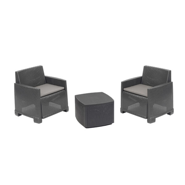 Baštenski set IDRO sa jastucima