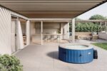 Bazen za vanjsku upotrebu Pure spa plavi - Slika 4