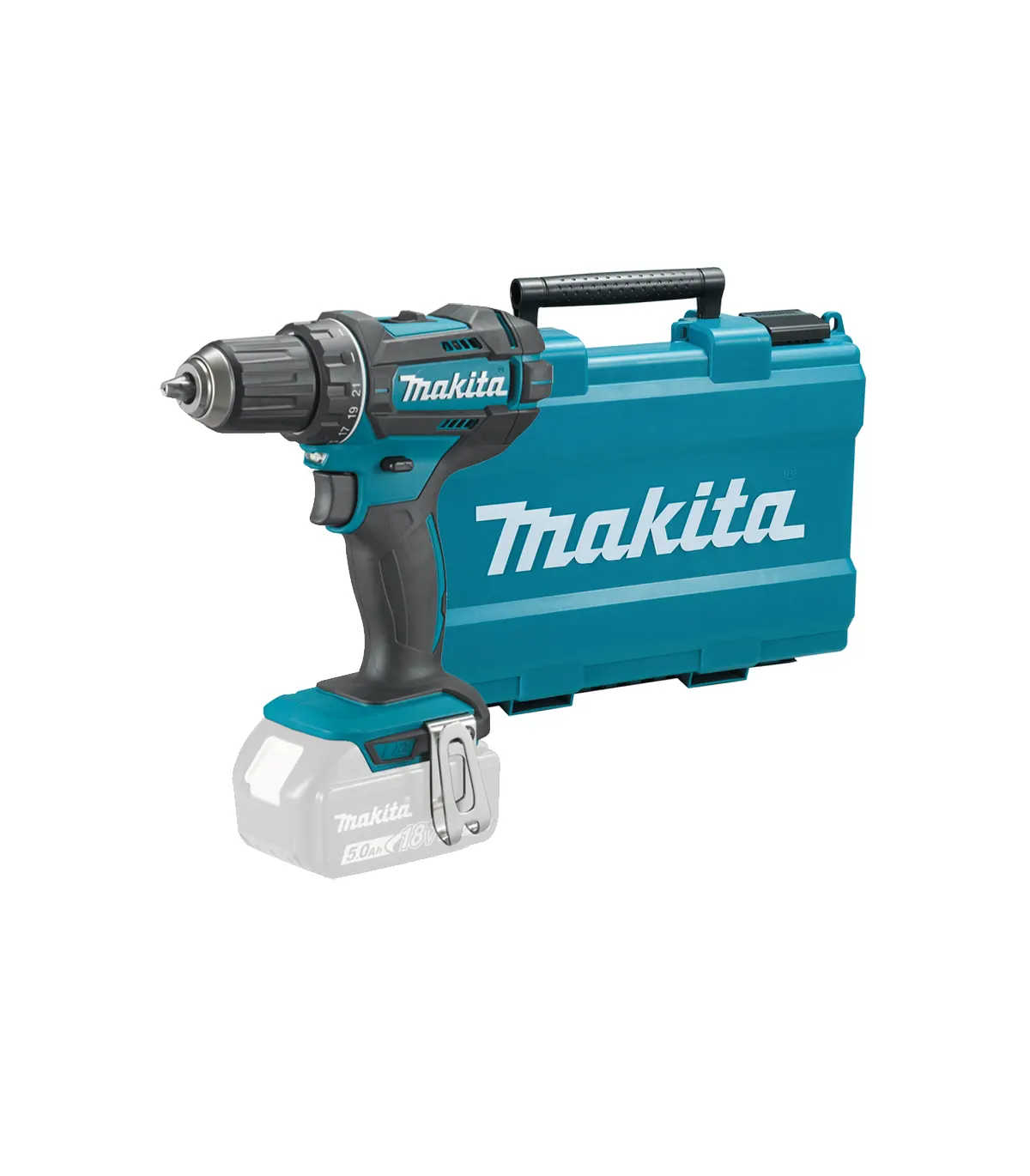 ddf482zk Makita - Akumulatorska bušilica odvijač SOLO + kofer DDF482ZK - Slika 1