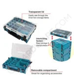 Makita - Makpac organizator sa unutarnjim posudicama 191X80-2 - Slika 2