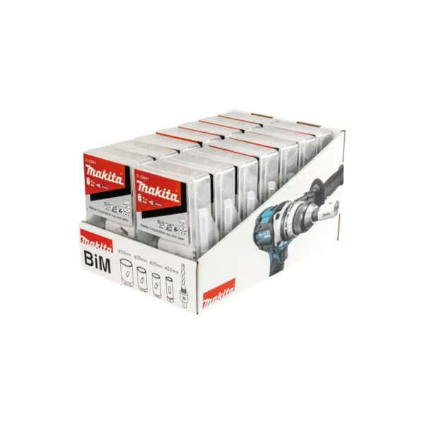 makita 4 djelni set hss bim kruna sa adapterom i centrinim svrdlom (14/1) d 33641 14