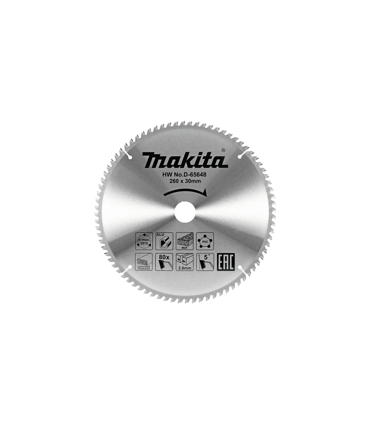 makita-d-65707 Makita - TCT list kružne pilu višenamjenski 355x30mm ZB 100 D-65707 - Slika 1