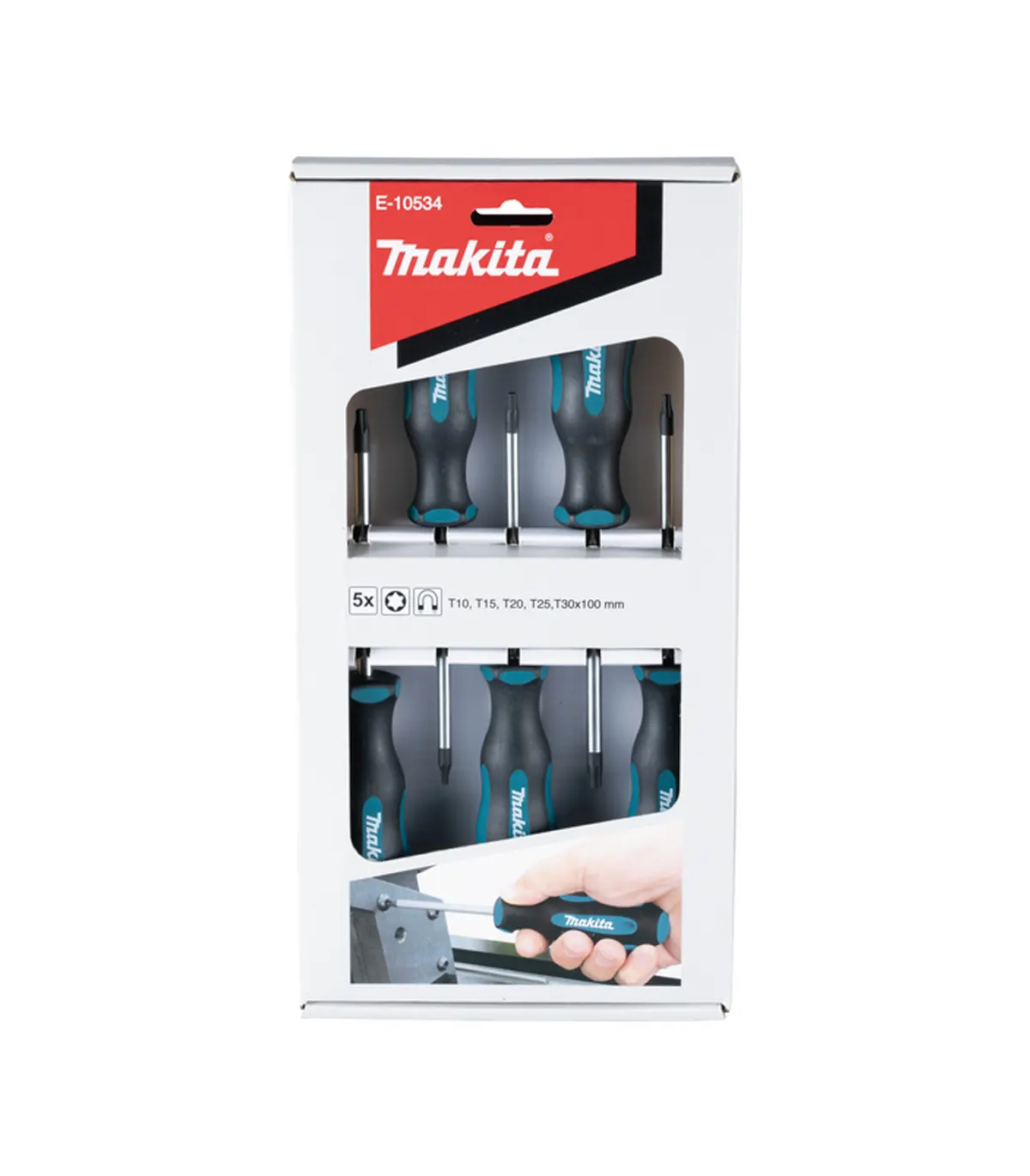 makita-e-10534 Makita - Komplet set odvijača izvijača 5 dijelni E-10534 - Slika 1