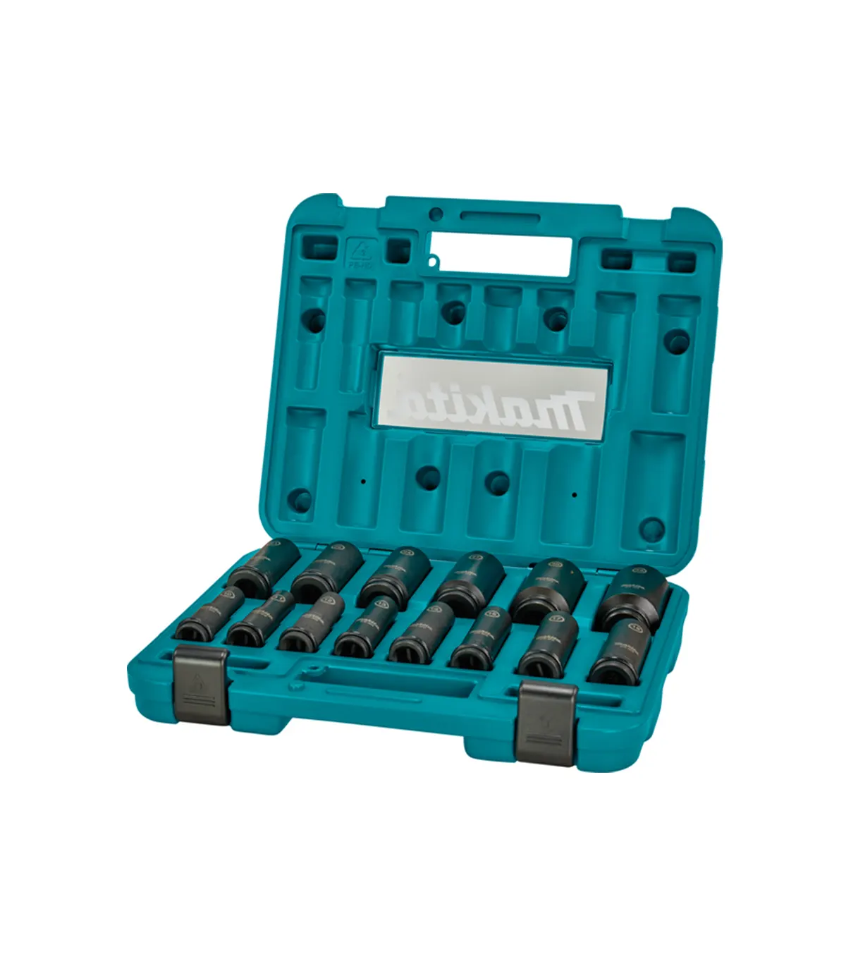 makita-e-16586 makita 14 dijelni set nasadnih ključeva impact black 1/2" dugi e 16586