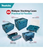 Makita - MAKPAC 3 kofer s ladicama V1 P-84311 - Slika 3