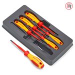 Knipex Garnitura Odvijača SL/SLS VDE 2 križna PH + 2 križna PZ + 2 plosnata / 6 dijelni 1000V – 00 20 12 V05 - Slika 2
