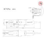 Metabo Brusilica GE 710 Plus Ravna 710 W - 600616000 - Slika 5