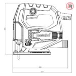 Metabo Pila Ubodna STEB 65 Quick Elektronik 450W TopSeller - 601030950 - Slika 2