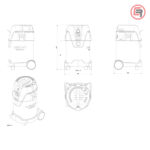 Metabo Usisivač ASA 30 L PC INOX Univerzalni Automatik 1.250 W - 602015000 - Slika 4