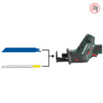 Metabo Pila Lisičji Rep – Recipročna SSE 18 LTX Compact 18V 2xAKU (2,0 Ah) ASC55 + metaBOX 145 - 602266500 - Slika 4