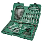SET NAS. KLJUČEVA 1/4",3/8",1/2" 6-KANT I 12-KANT S KLJUČEVIMA I IZVIJAČIMA 150 KOMADA SATA ST09510SJ - Slika 2
