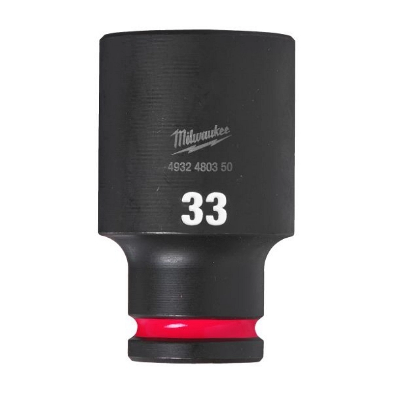 040198469 NASADNI KLJUČ 1/2" 33 MM DUBOKI IMPACT MILWAUKEE 4932480350 - Slika 1