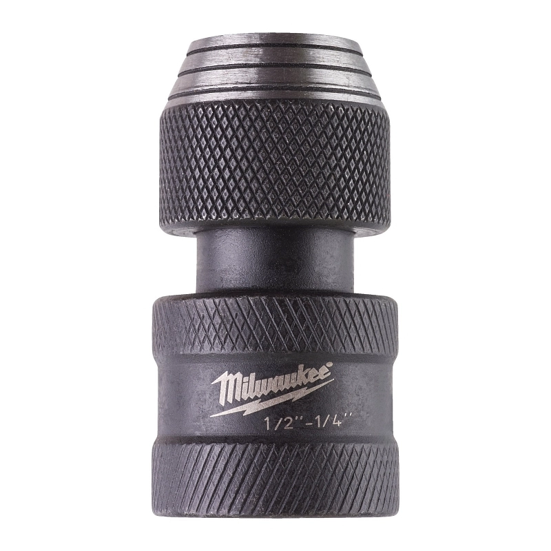 040198472 ADAPTER IMPACT 1/2" KVADRATNI -1/4" ŠESTOUGAONI BIT MILWAUKEE 4932471828 - Slika 1