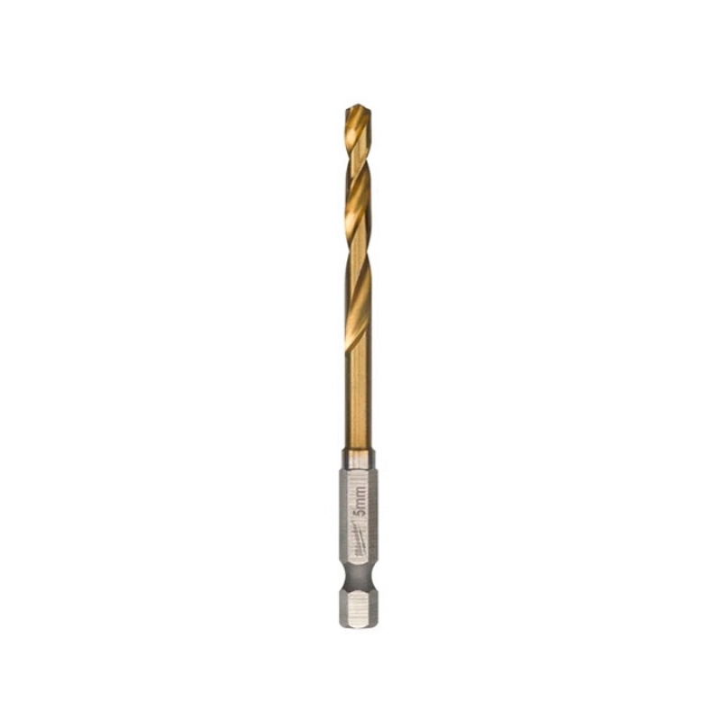 040295422 BORER RED HEX HSS-TIN 5.0 mm MILWAUKEE 48894712 - Slika 1