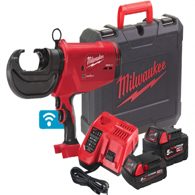 050216378 AKU HIDRAULIČNA PRESA ZA KRIMPOVANJE KABLOVA M18 HCCT109/42-522C MILWAUKEE 4933459273 - Slika 1