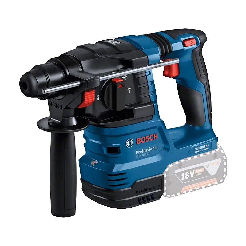 050217131-111 BUŠILICA GBH18V-22 0611924001 BOSCH + L-BOXX - Slika 1