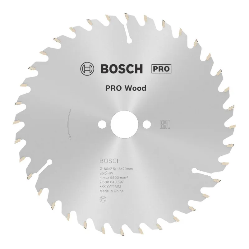 070121350 LKP 160x16mm 36Z OW 2608640597 - Slika 1