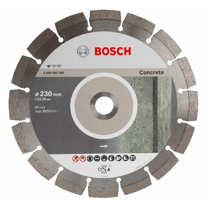 070166974 PLOČA REZNA DIJAMANTNA 230x22.2 BETON - Slika 1