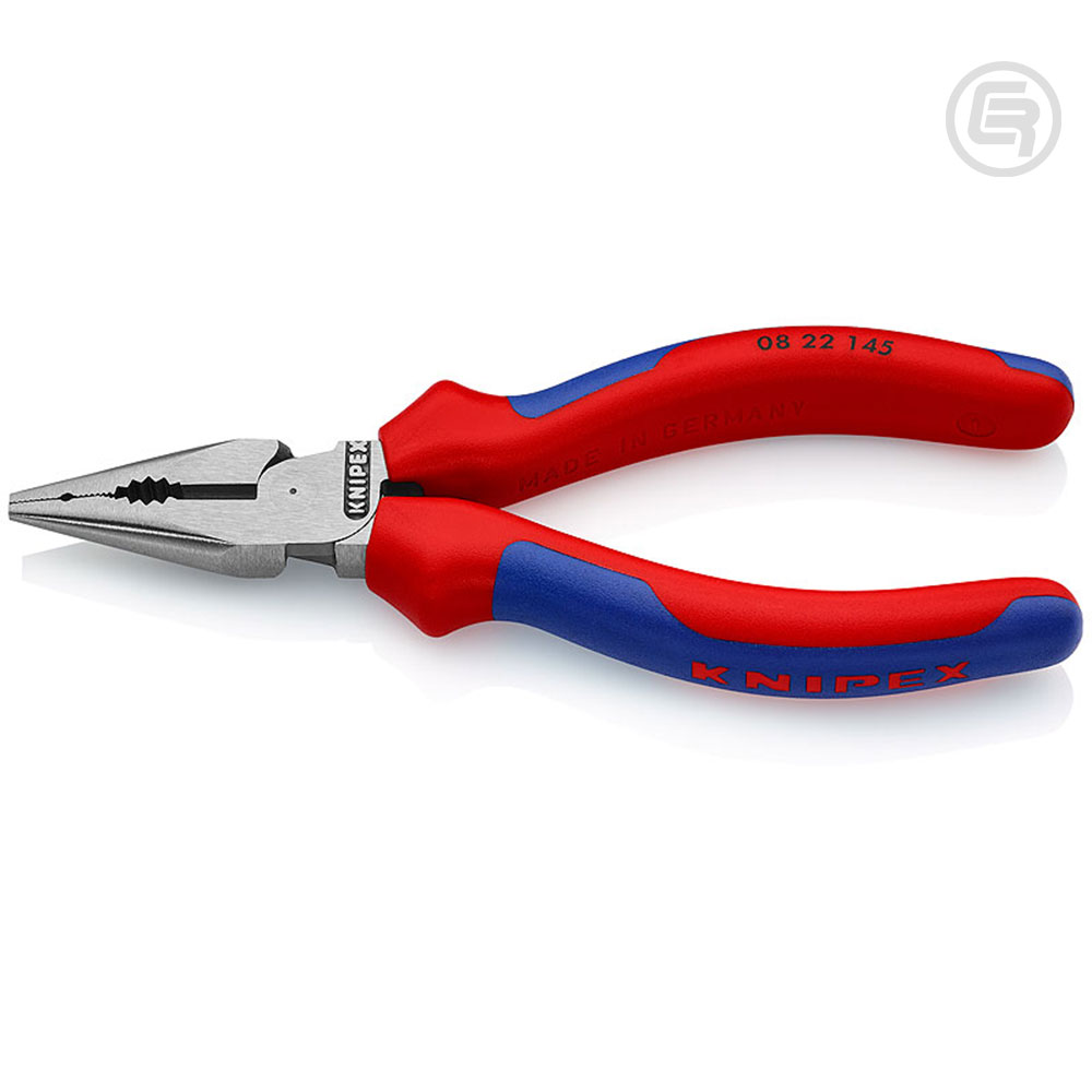 0822145-1 Knipex Kliješta Kombinovana Špicasta 145 mm – 08 22 145 - Slika 1