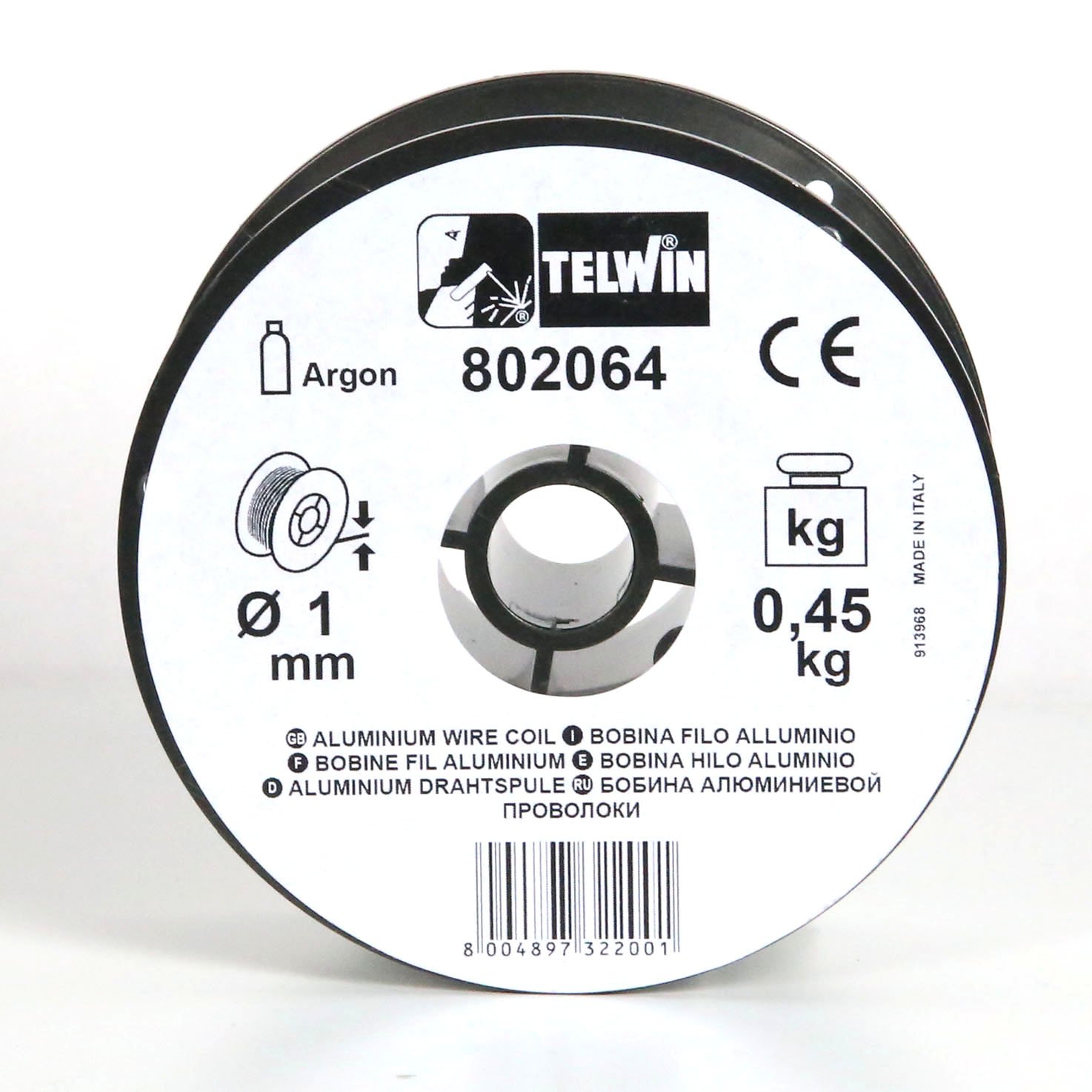 090104543 Žica za AL 1.0 mm - 0,45 kg - Slika 1