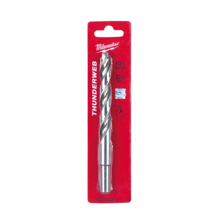 11 Borer HSS-G 12.0 mm DIN 338 Milwaukee - Slika 1