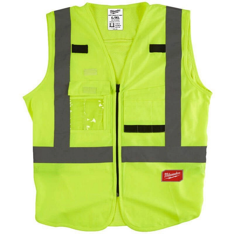 110131747 PRSLUK ŽUTI L/XL FLUO MILWAUKEE 4932471890 - Slika 1