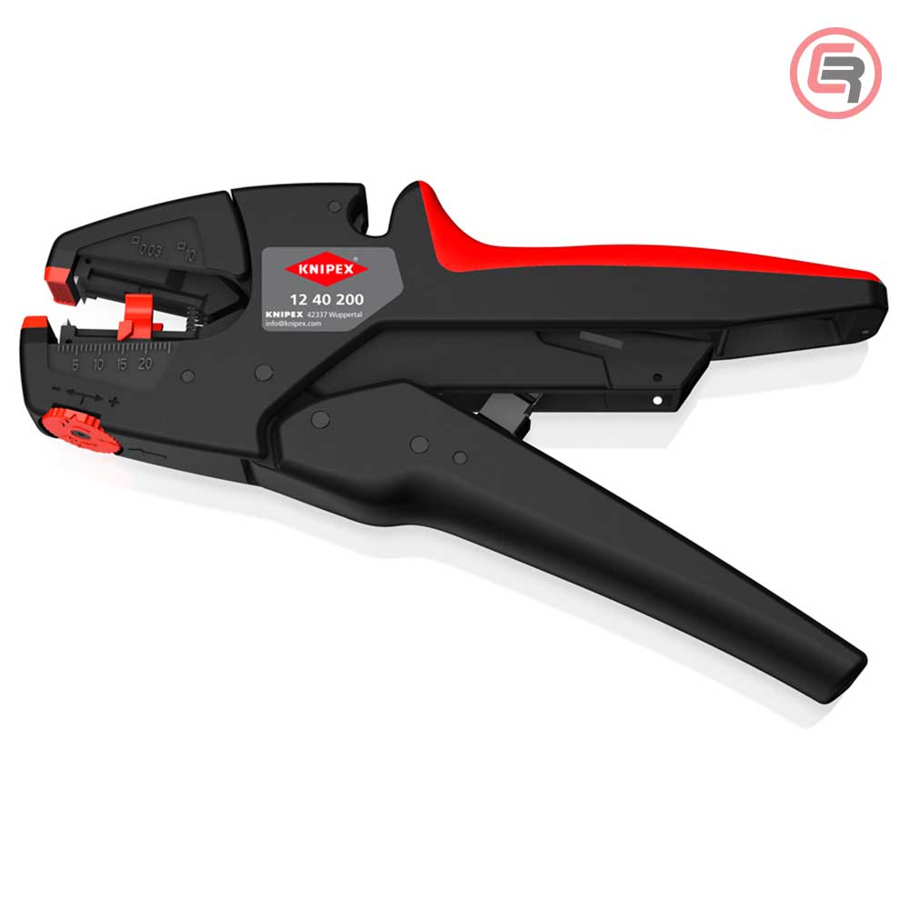 1240200-02-2 Knipex Kliješta Za Skidanje Izolacije EvoStrip 0,03 - 10,0 mm2 Automatska - 12 40 200 - Slika 1