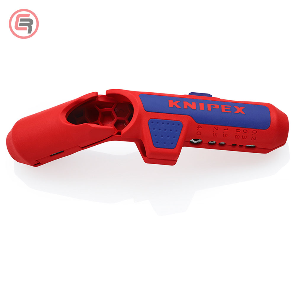169502SB-00-1 Knipex Skidač Izolacije Univerzalni ErgoStrip fi 8-13 mm Za Ljevake - 16 95 02 SB - Slika 1