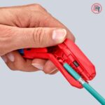 Knipex Skidač Izolacije Univerzalni ErgoStrip fi 8-13 mm Za Ljevake - 16 95 02 SB - Slika 7