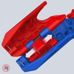 Knipex Skidač Izolacije Za Fotonaponske / Solarne Kablove ErgoStrip PV 4/6 mm2 - 16 95 03 SB - Slika 7