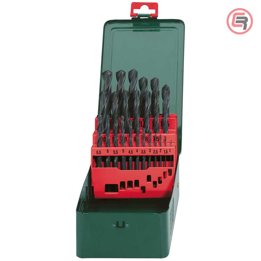 2715200S_10-metabo-garnitura-svrdala-za-metal-hss-r-1-13mm Metabo Garnitura Svrdala Za Metal HSS-R, 1-13 mm / 25 dijelna u Metalnoj Kutiji "SP" - 627152000 - Slika 1
