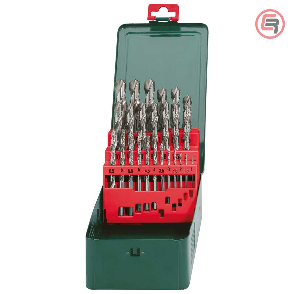 2715400S_10-metabo-garnitura-svrdala-za-metal-hss-g-1-13mm Metabo Garnitura Svrdala Za Metal HSS-G, 1-13 mm / 25 dijelna u Metalnoj Kutiji “SP” – 627154000 - Slika 1