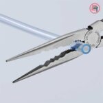 Knipex Kliješta Poluokrugla Špicasta Ravna 280 mm Mehaničarska – 28 71 280 - Slika 4