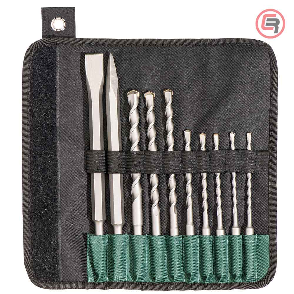 3082400S_51-metabo-set-spic-sjekac-svrdla-5-14mm-sds-plus-sp Metabo Set Špic + Sjekač + Svrdla 5 - 14mm SDS - plus "SP" / 10 dijelni - 630824000 - Slika 1