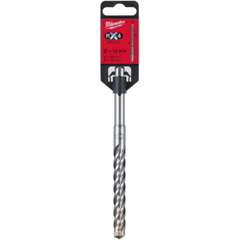 4932352034 BORER MX4 SDS-PLUS 12X260/310 mm MILWAUKEE 4932352034 - Slika 1