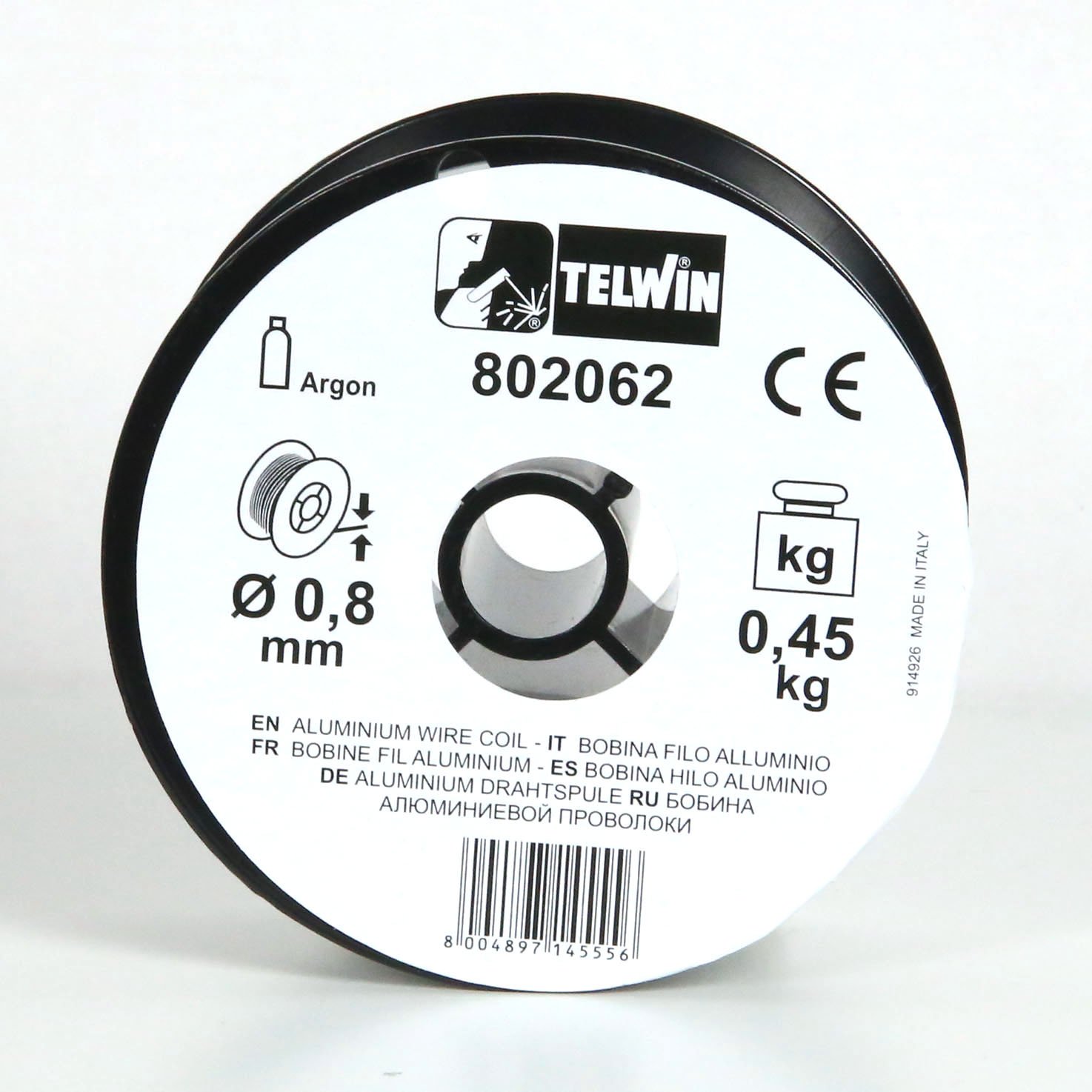 802062 Žica za AL 0.8 mm - 0.45 kg - Slika 1