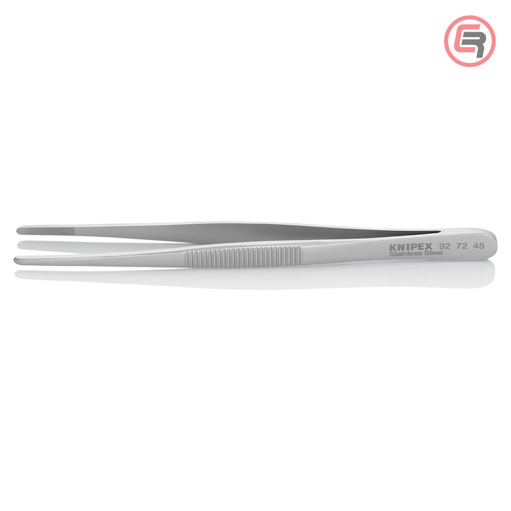 927245-01-1 Knipex Pinceta Precizna Tupi Oblik 145 mm – 92 72 45 - Slika 1