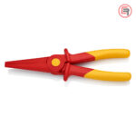 Knipex Kliješta Poluokrugla Špicasta Ravna 220 mm / 1000V Plastična – 98 62 02