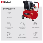 KOMPRESOR TE-AC 230/24/8 EINHELL - Slika 4