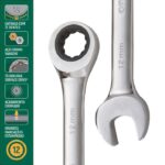 KLJUČ VIL-OK SA ZUJALICOM 8-19 MM 12 KOM. SATA ST09040-02 - Slika 3