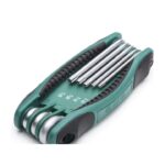 SET SKLOPIVIH TORX KLJUČEVA 9-40 8/1 FOLD-UP SATA ST09123SJ - Slika 4