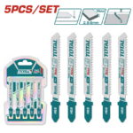 5-dijelni set listova za ubodnu pilu za metal HSS/ 50mm / 21TPI (TAC51118A)