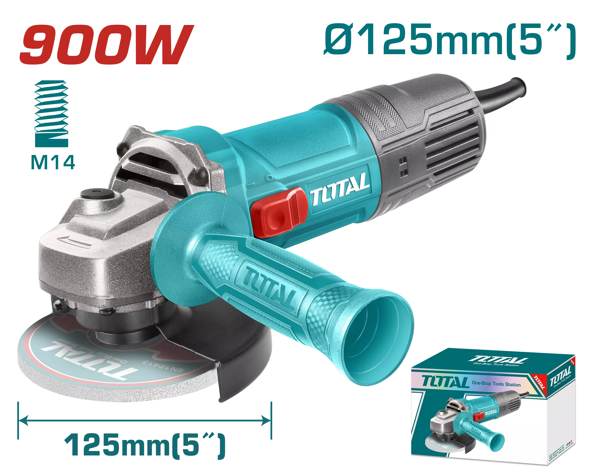 TG10912556-6584 Električna kutna brusilica sa 900W, INDUSTRIAL (TG10912556) - Slika 1