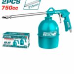 TOTAL Pištolj za puhanje zraka za kompresor, 4Bar/215mm/0,75L (TAT20751)