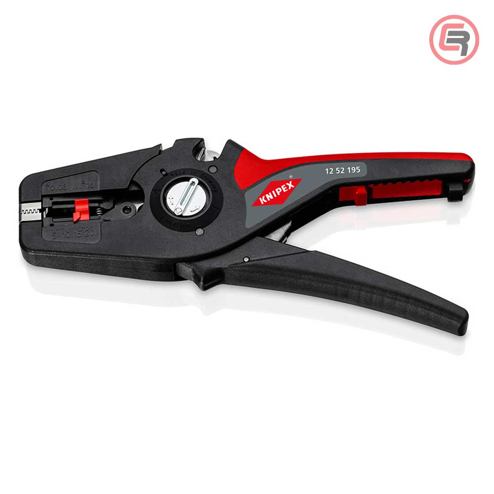 knipex-1252195-00-1-crom Knipex Kliješta Za Skidanje Izolacije PreciStrip16 / 0,08-16,0 mm2 Automatska - 12 52 195 - Slika 1